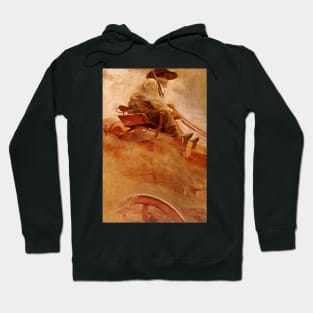 The Ore Wagon by NC Wyeth Hoodie